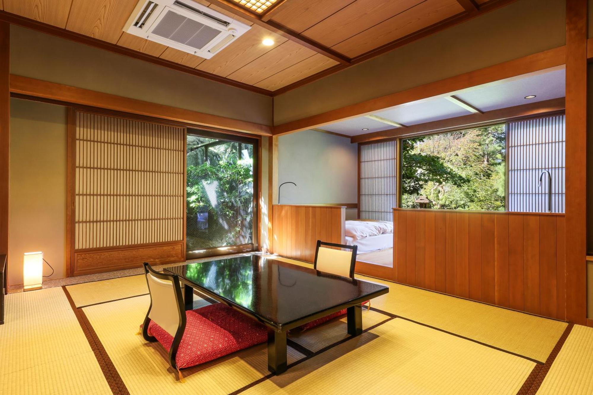 Hotel Beautiful Japanese Garden Kagetsu Fuefuki Exterior foto
