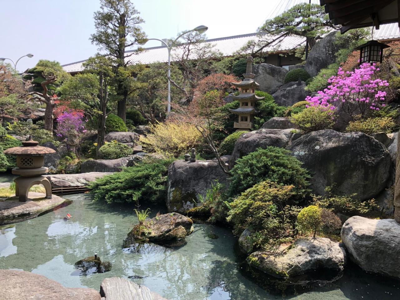 Hotel Beautiful Japanese Garden Kagetsu Fuefuki Exterior foto